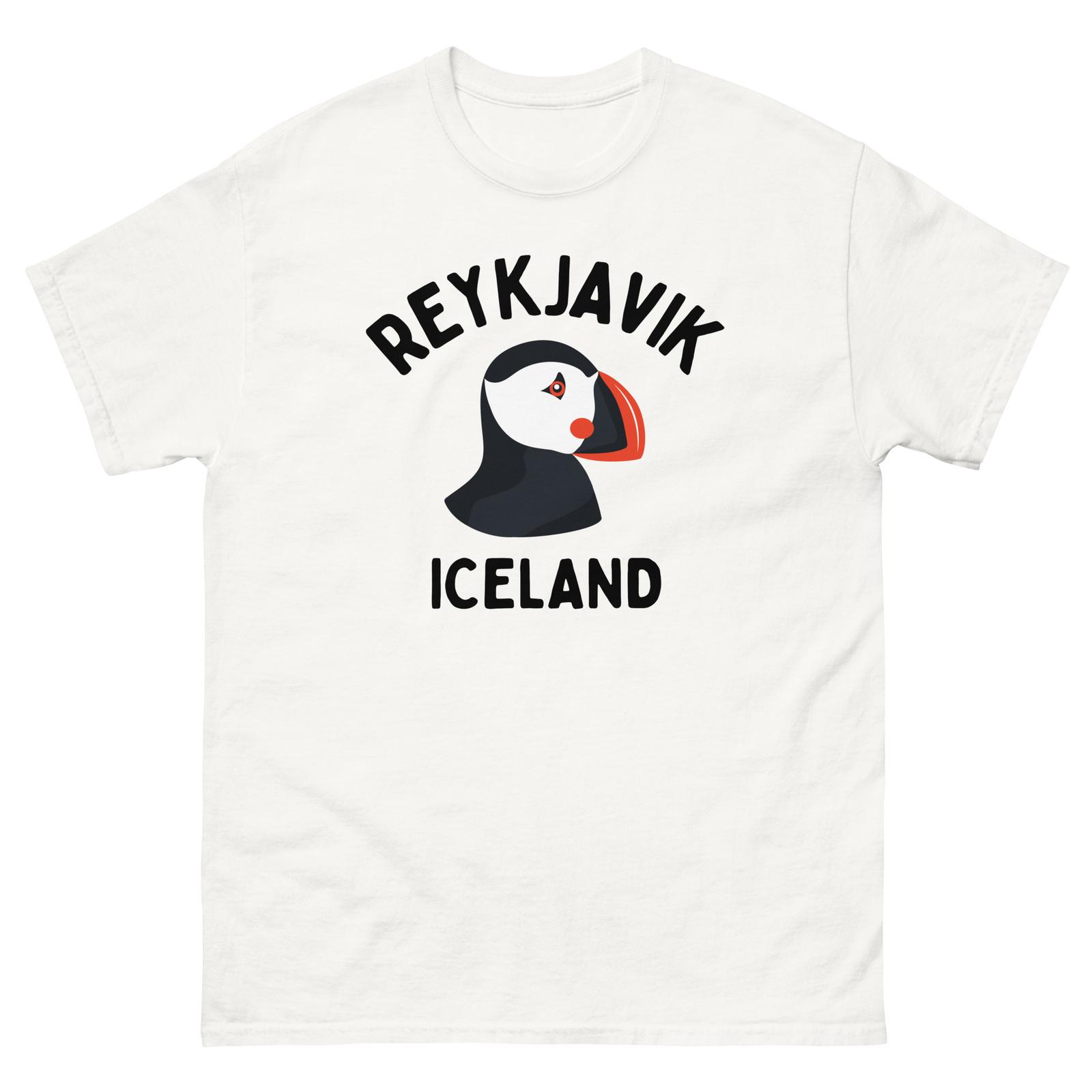 Reykjavik Iceland Puffin Travel Unisex classic tee XXXL