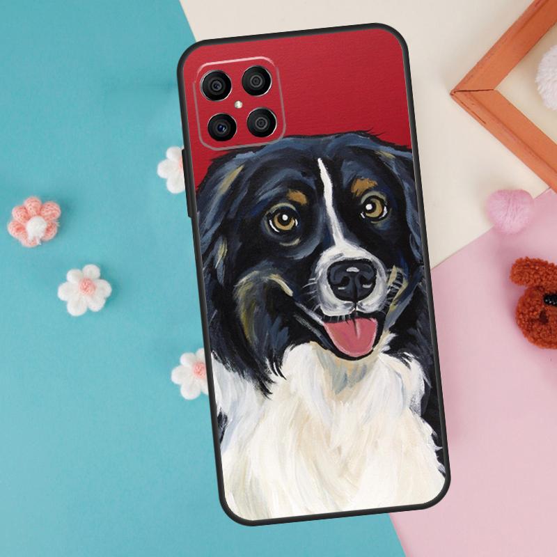 Cartoon Border Collie Case For Honor 200 Pro 50 70 90 Lite X9a X8a X8 X9 X8b X9c X9b Honor Magic 7 5 6 Pro Cover