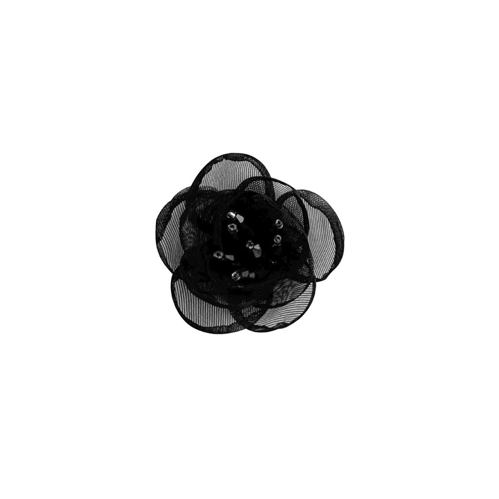 Color Organza Beads Three-Dimensional Small Flower Decorative Clothing Hair Accessories Luggage Diy Headgear Accessories Cloth Stickers Accessories