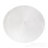 PP material woven placemat round heat insulation mat dining table western food non-slip mat nordic wind fruit plate coffee cup mat