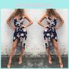 Elegantes Damen Blumen Maxikleid für Abendpartys und Strandtage