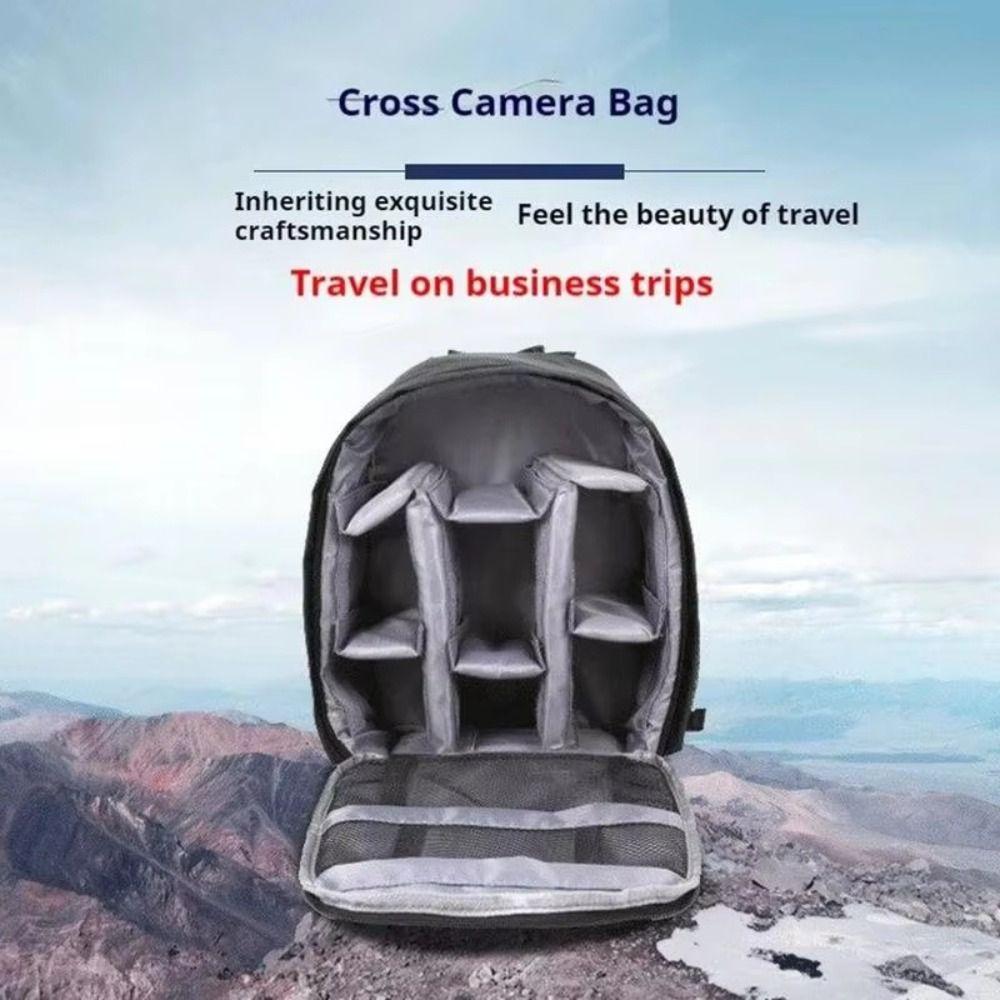 Wear Resistant Camera Bag Multi-functional Camera Lens Pouch Camera Storage Bag  Travel
