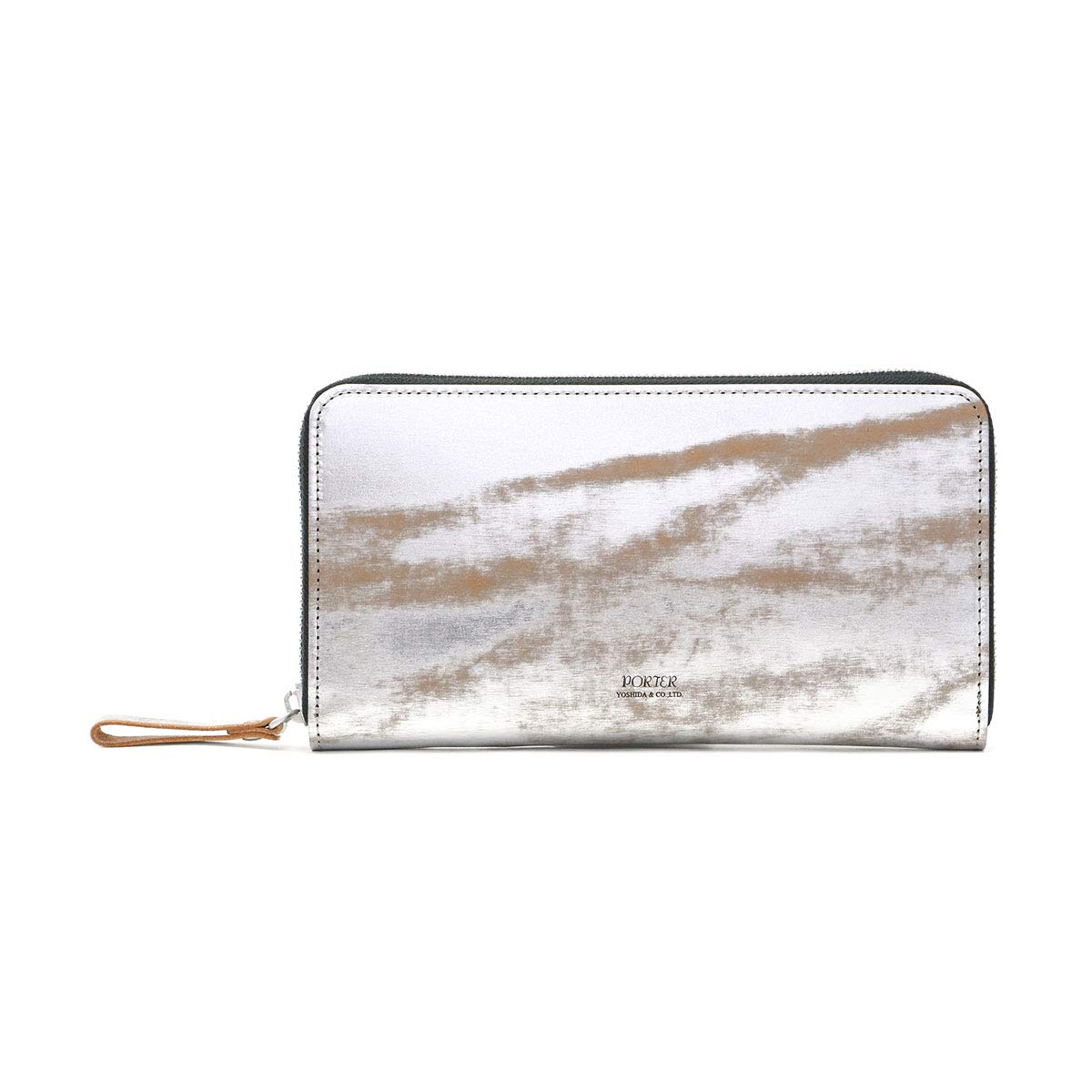 

PORTER FOIL Round Zipper Long Wallet [Porter] 195-01328 Silver/11