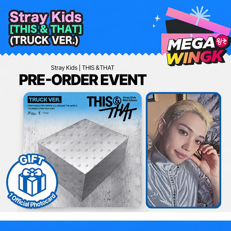 Stray Kids – THIS & THAT TRUCK VER. [MUSICPLANT POB / Koreanische Charts gezählt] – Mitgliederoption
