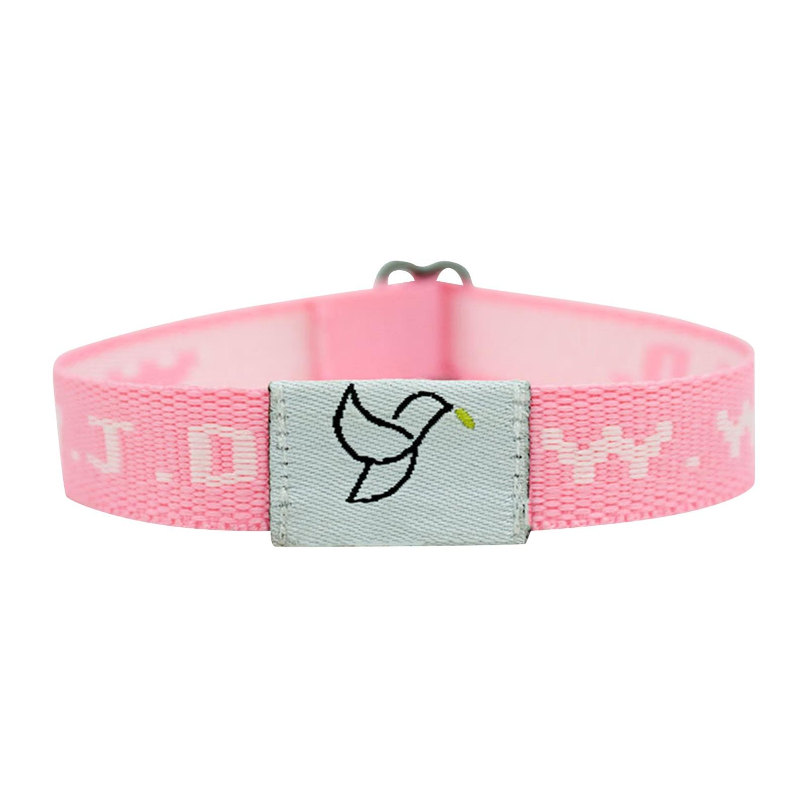 

Wearable Bible Bracelet with NFC Technology Inspirational Bible Verse Bracelets for Christians, Unisex Daily Reminder Jewelry One Size розовый