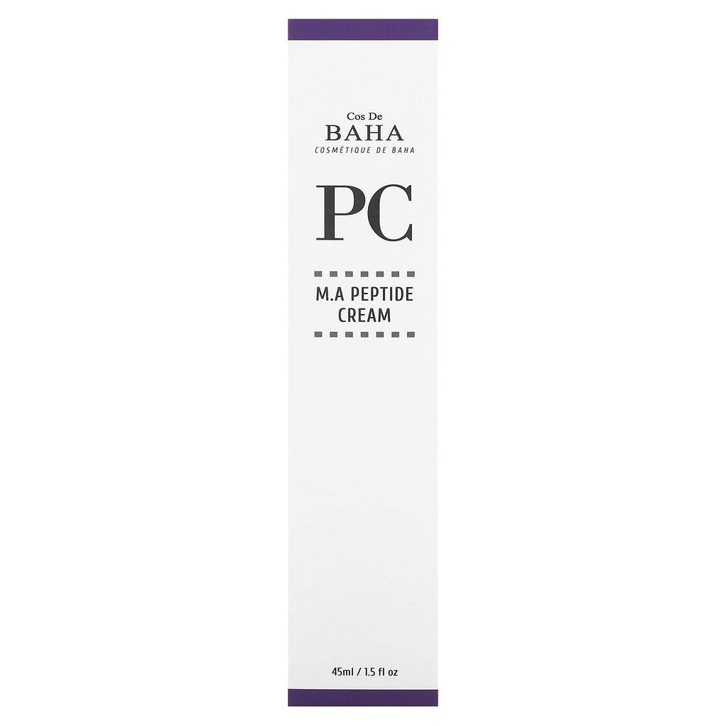 Cos De BAHA PC MA Peptide Cream, 1.5 Fl Oz (45 Ml)