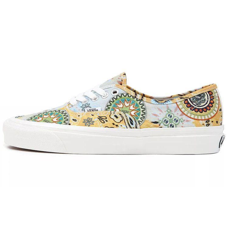 Vans Authentic 44 Dx Casual Low-Top Skate Shoes Unisex Sneaker Yellow Blue VN0A7Q5CGLD