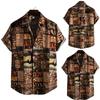 Spring and Summer New Short Shirt Men's Top Casual Beach Shirt Top Breathable