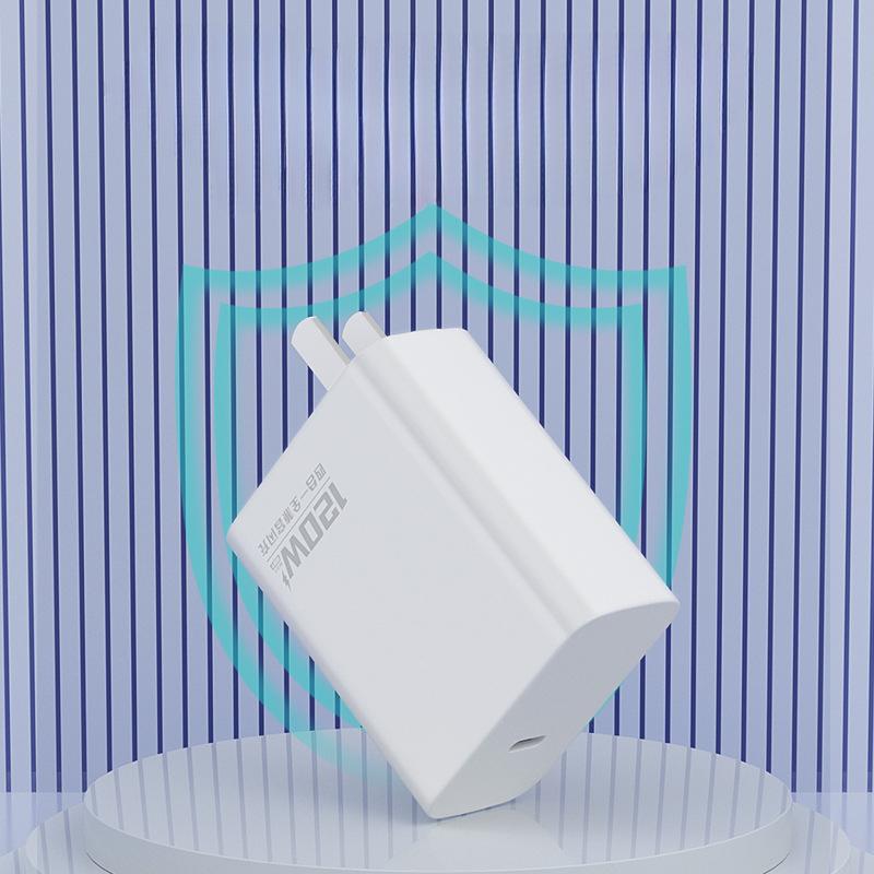 Mobile Phone Dual Typec Charger 120w Super Fast Charging