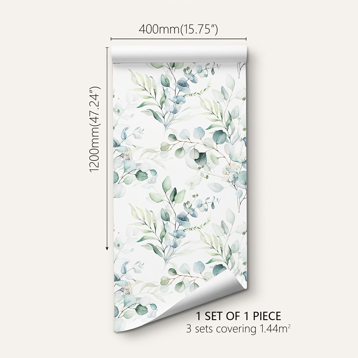 

1 volume painted abstract flowers self-adhesive moisture-proof seamless wallpaper thickened waterproof home decoration living ro