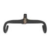 Cycle Handlebar Lightweight Aluminum Alloy Integrated Bent Handlebar for Road Cycle Black Gold
