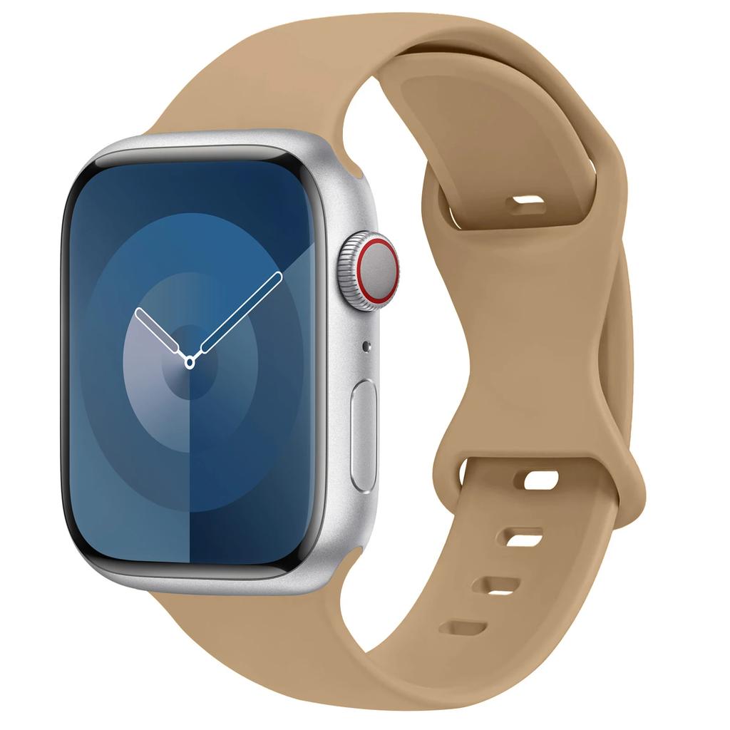 Silikonarmband für Apple Watch Band 45mm 44mm 41mm 40mm 42mm 46mm ultra 49mm Sportarmband correa series 11 7 8 9 10 4 3 5 6 se