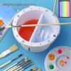 Portable Multifunctional Art Student Brush Washer & Paint Mixing Box