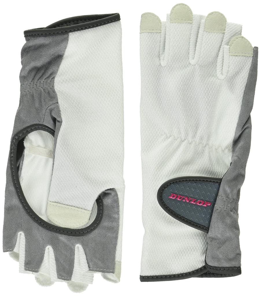 DUNLOP Tennis Gloves Both Hands Set White S TGG0119W