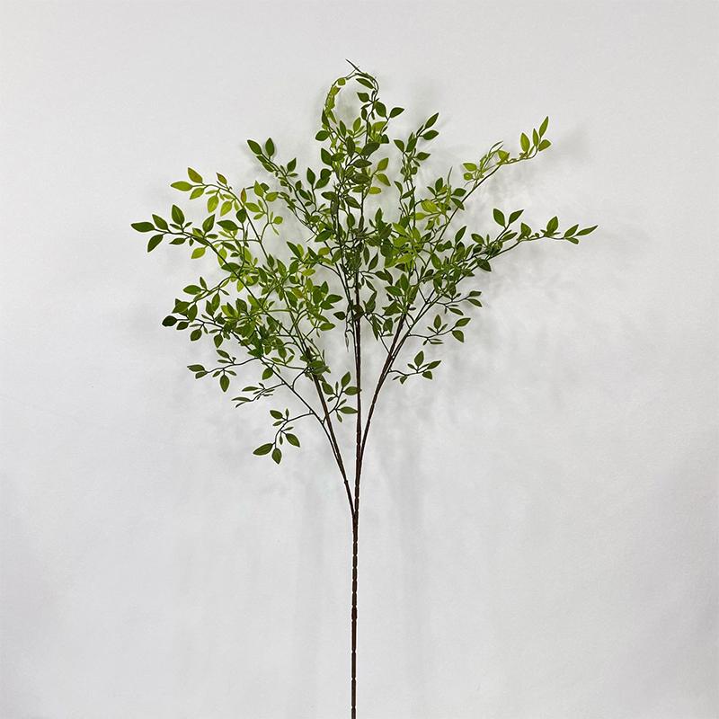 Artificial Green Plant 43.3 Inch Fake Eucalyptus Leaf Flower Arrangement Accessories Wedding Home Room Decoration Fake Plants