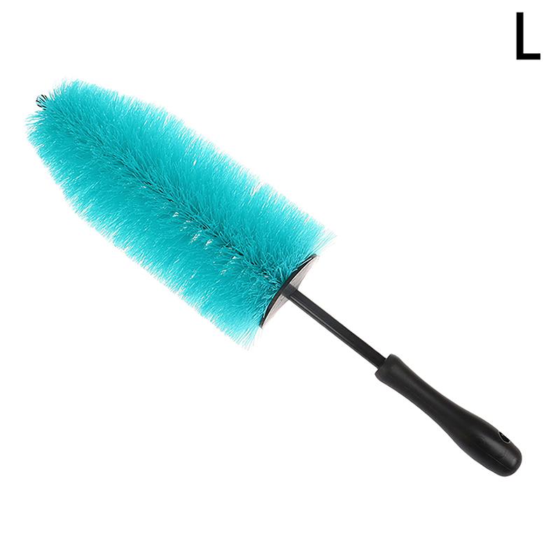 

13-дюймовый 17-дюймовый набор щеток для мытья автомобиля из мягкой микрофибры, щетки для детализации автомобиля, обода колеса мотоцикла, ступицы двигателя L