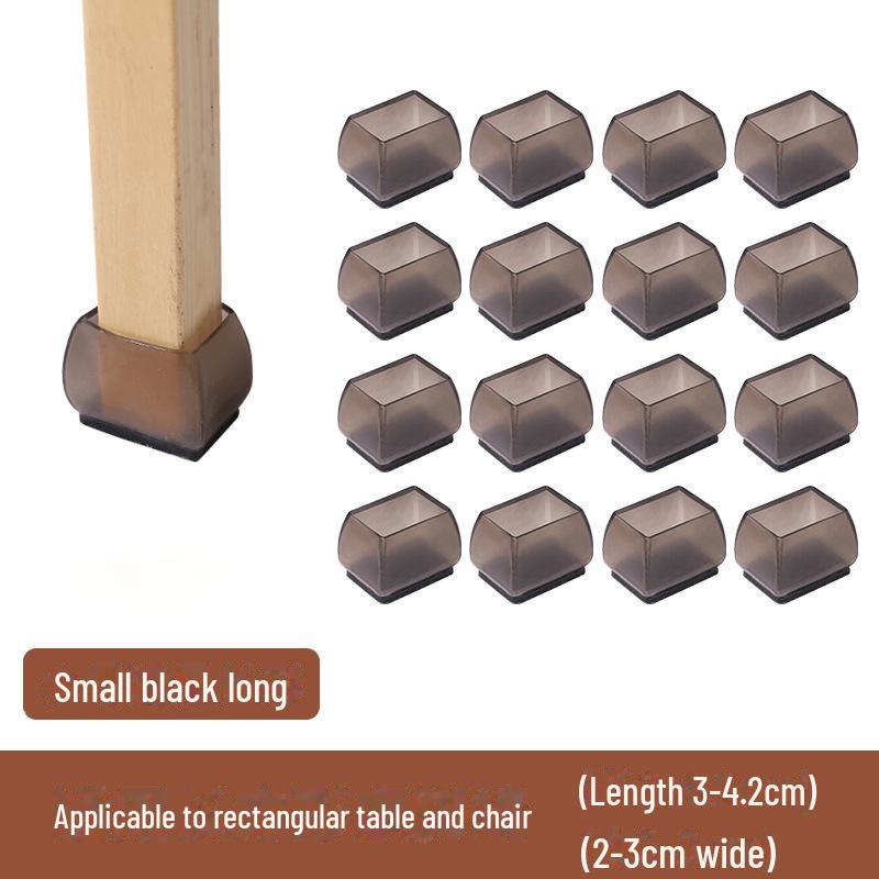 Silent Silicone Anti-Slip Table & Chair Leg Protectors - Durable, Wear-Resistant Covers