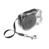 Ultralight Automatic Retractable Dog Leash 3m Portable Nylon with Locking Alloy Clip for Small Dogs Outdoor Jogging Hiking Trave