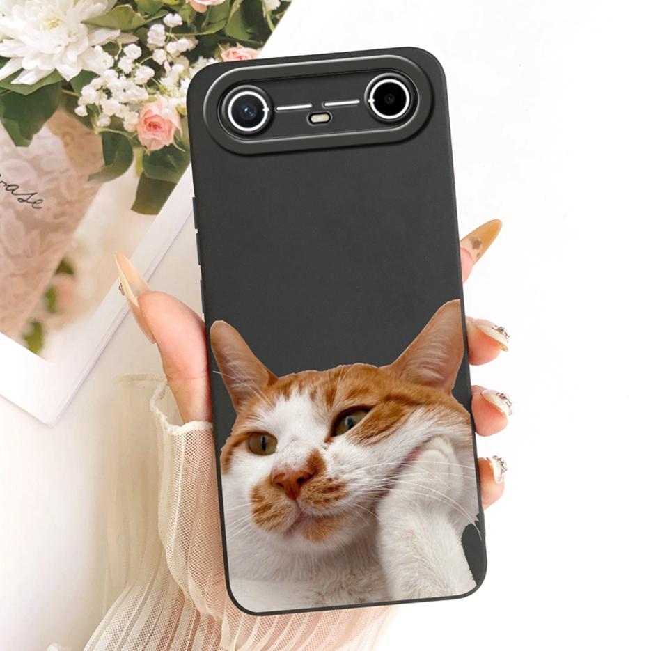 

For Tecno Pova Slim 5G Case KM9 Cute Dog Panda Cartoon Cover Shockproof Phone Case For Tecno Pova Slim PovaSlim 5G Soft TPU Bags Tecno Pova Slim