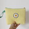 Daisy Quilted Multipurpose Pouch_2color