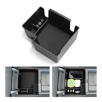 For Kia EV9 2025 2024 Center Console Armrest Storage Box Car Tray Organizers Accessories Tidying Black