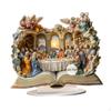 2D Acrylic Sign The Last Supper Ornament Handcraft Creative Accessories Tabletop Decoration Xmas