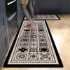 Kitchen Floor Mat, Super Anti-slip, Water-absorbent, Dirt-resistant, L-shaped Kitchen Floor Mat