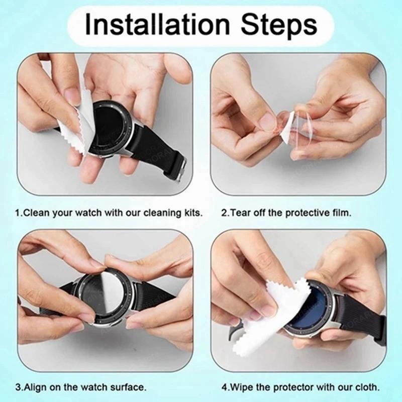 3PCS 9H HD Tempered Glass for TicWatch Pro 5 / 3 Ultra / GTX / 2 Screen Protector Protective Glass Film Screen Film