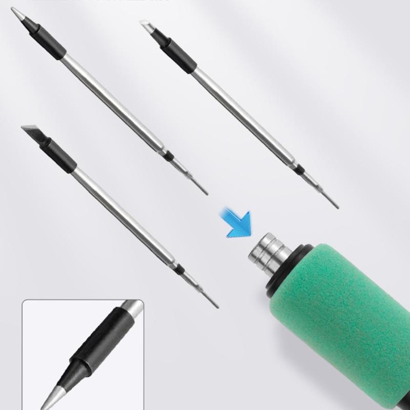 USB-kompatible Lötspitze Hohe Wärmeleitfähigkeit Kupfermaterialien Schneller Austausch Unter 30 Sekunden