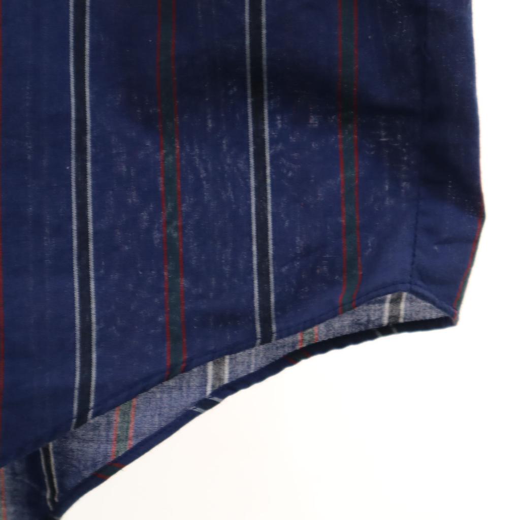 ELY CATTLEMAN 80s vintage Striped Pattern Short sleeve Western shirt Men's Used