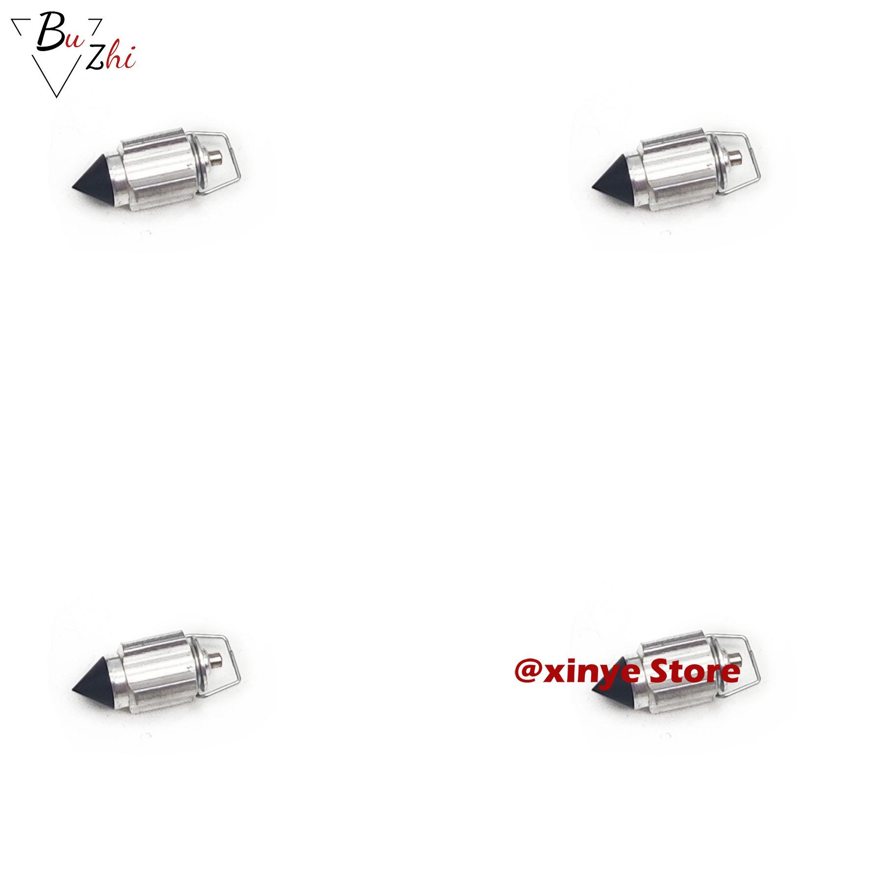 Carburetor Float Needle Valve for Harley-Davidson Keihin CV XLH XL  883 1200 CV40 4pcs