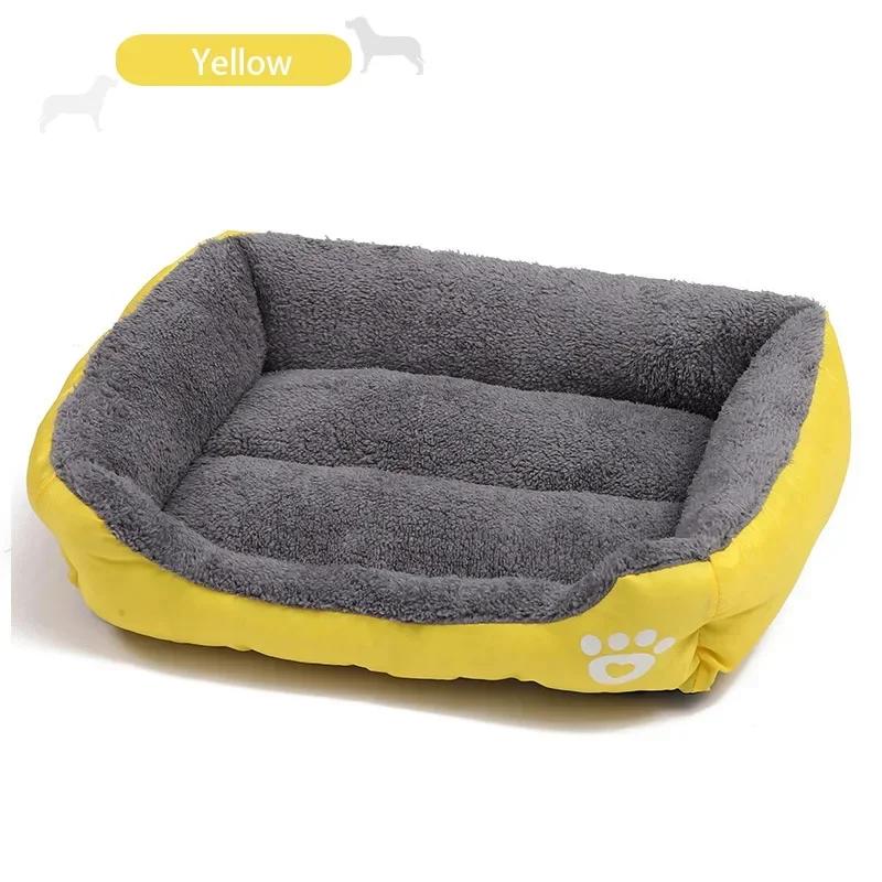 Dog Bed Pets House for Puppy Small Medium Large XXL Supplies Kennel Mat Nesk Sleeping Plush Washable Cat Cushion Products Indoor