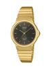 Collection MQ-24GA-1AJF Men's Black and Gold Wristwatch