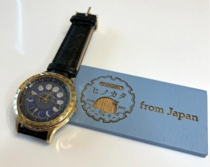 

USED CITIZEN ASTRODEA CAL-4P85 Age of the Moon Blue Dial Quartz Watch JDM EXC