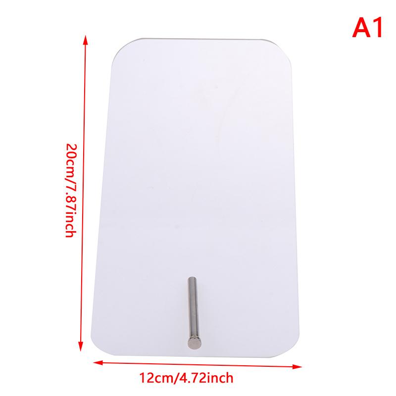 Irregular Acrylic Transparent Matte Manicure Tool False Nails Holder Showing Stand Color Card Nail Art Display Board