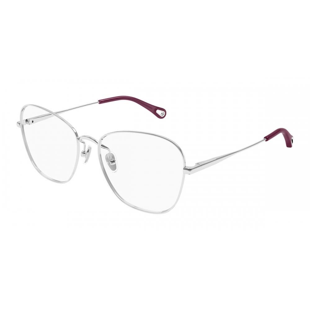Chlo  Women Eyeglasses Ch0344o 001 Silver/56-16-140
