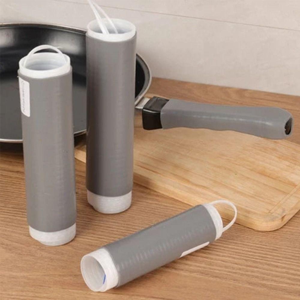 Varmebestandig silikondeksel Sikker Anti-skoldingsisolasjon Rustfritt stål Jernkjel