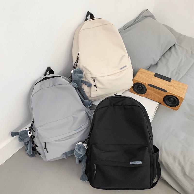 Student schoolbag female 2023ins wind campus light and simple primary school students junior high school students backpack