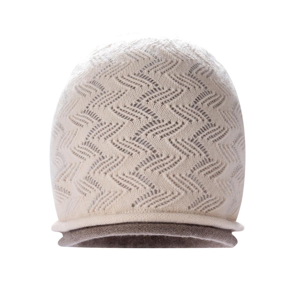 Autumn and Winter Outdoor Ear Protection Hat Commuting Thickened Warm Hat Wool Hat Cold and Windproof Knitted Hat Shows Small Face