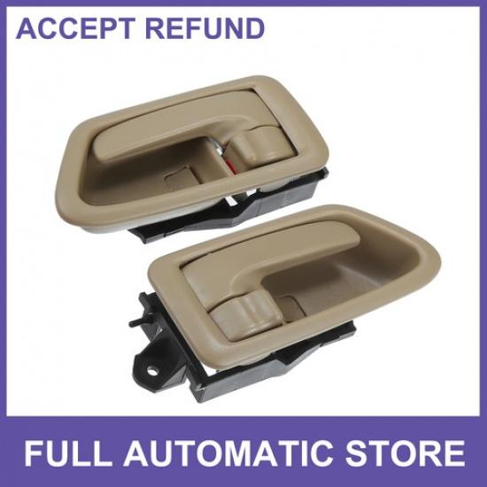 Left and Right TWO Interior Door Handle  for Toyota Camry Light Brown