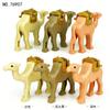 Single Sell Medieval Knight War Horses Wolves Tiger Bears Deer Dragon Animal Decorative Toy Moc Building Block Rope Saddles K039