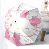 1pc Hello Kitty Automatic Opening/Closing Umbrella with Foldable Design, 8-Bone Iron Frame, Outdoor, Ideal Gift for Fans, Travelers, Daily Use, Suitab