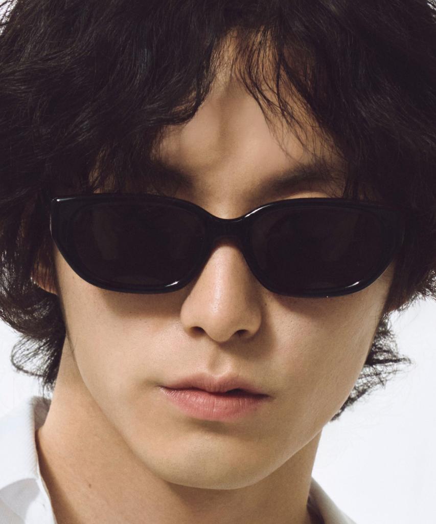 Hangeul [X Standard] Classic Sunglasses Black