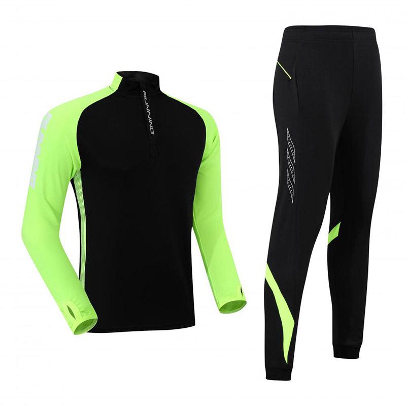 Men's & Women's Autumn/Winter Long Sleeve Football Training Suits - Adult & Children with Printing