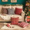Snowflake Pattern Throw Pillowcover INS Style Cushion Cover Christmas Pillowcase  Sofa/Bed