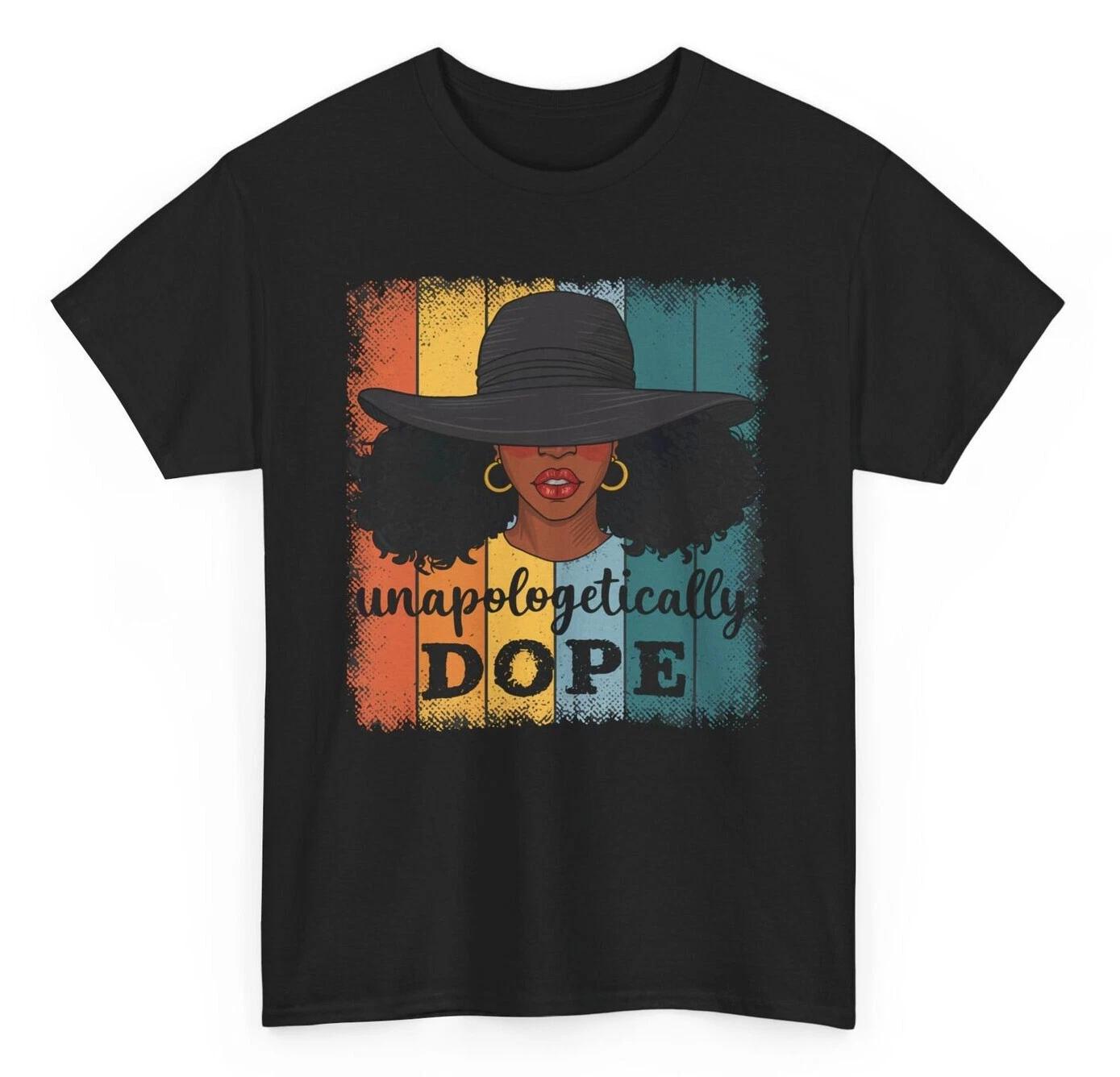 African American Ladies Unapologetically T-shirt - Novelty Black History Tee XS