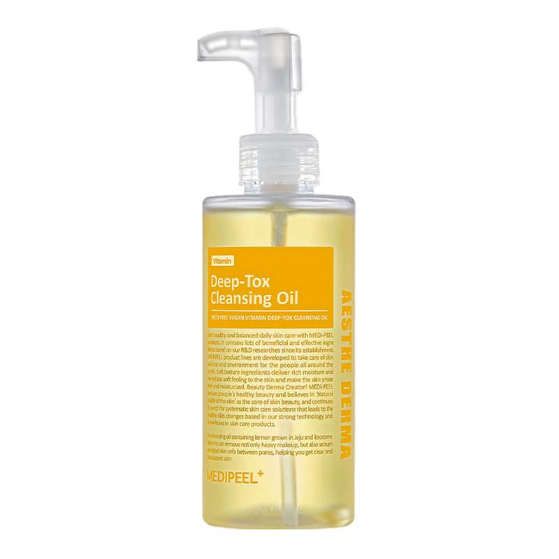 

Hydrophilic facial oil with vitamins Vegan Vitamin Deep-Tox Cleansing Oil MEDI-PEEL 200 ml