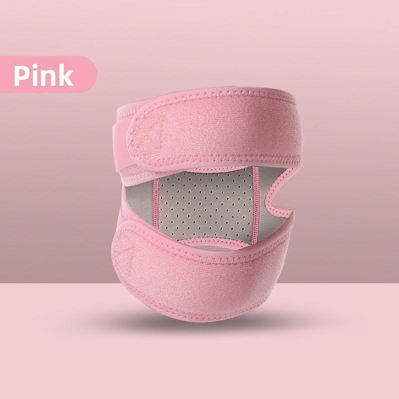 1Pc Sports Knee Pad Double Strip Adjustable Knee Strap Protect Knee Shock Absorption, Breathable and Non-slip for Running