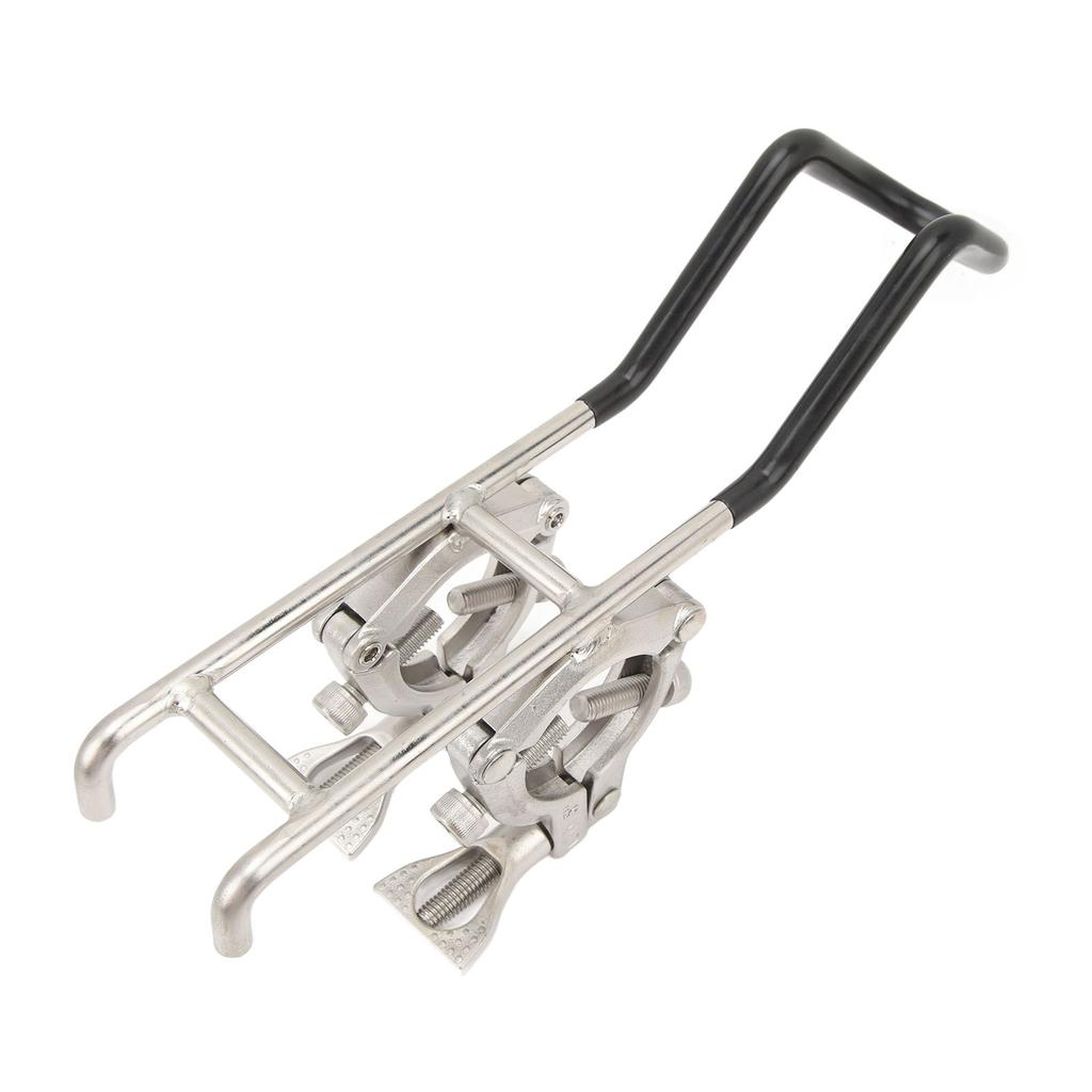 Stainless Steel Fishing Rod Holder Rack Support Rod Bracket for Rail Mounted Boats Accessories