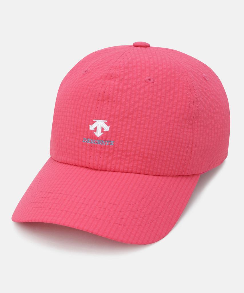 DESCENTE Nylon Lightweight Woven Ball Cap Pink Sr123Ucp1A